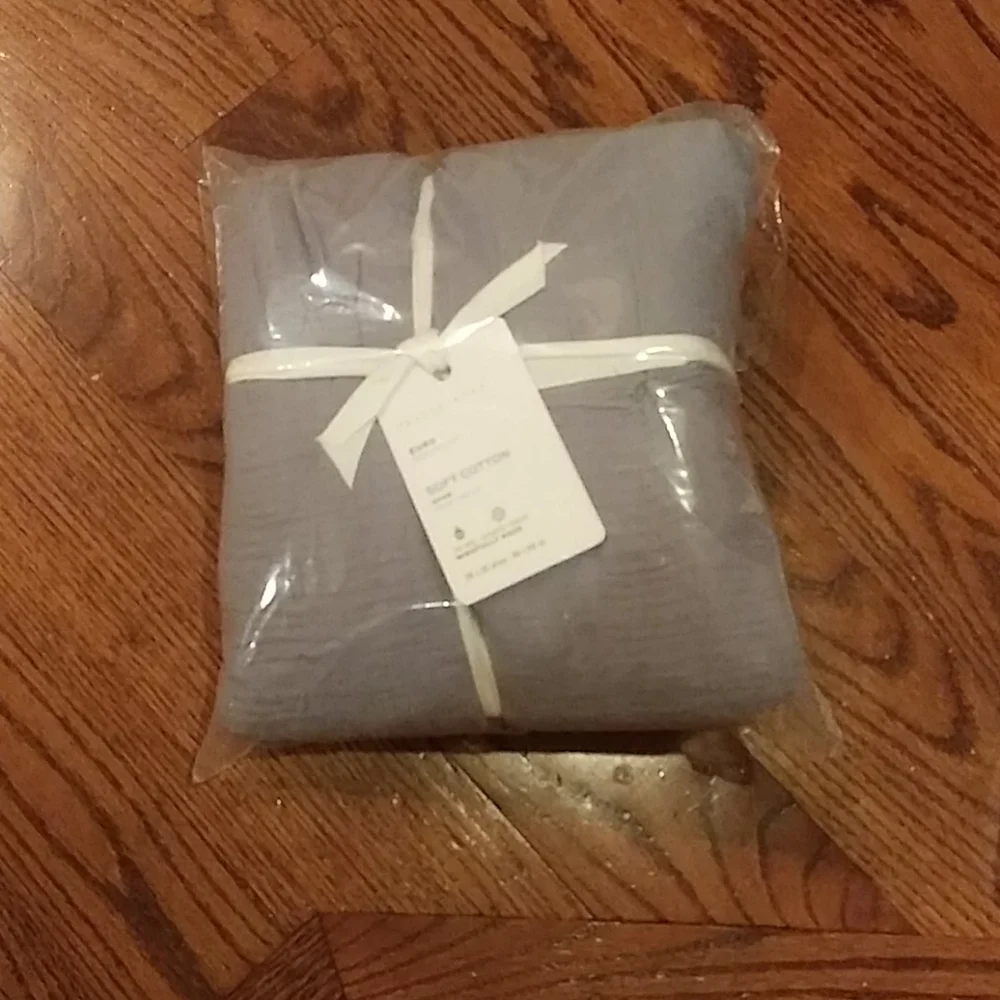 Pottery Barn Soft Cotton Handcrafted Quilted Euro